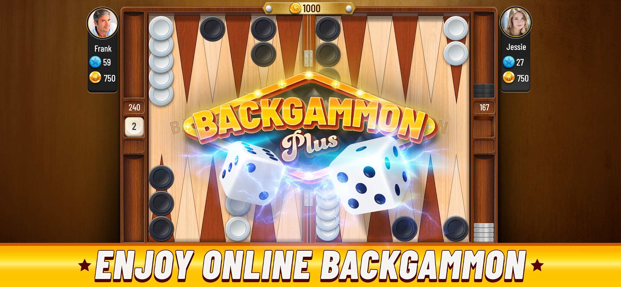 Descargar Backgammon Plus - Board Game gratis para Android.