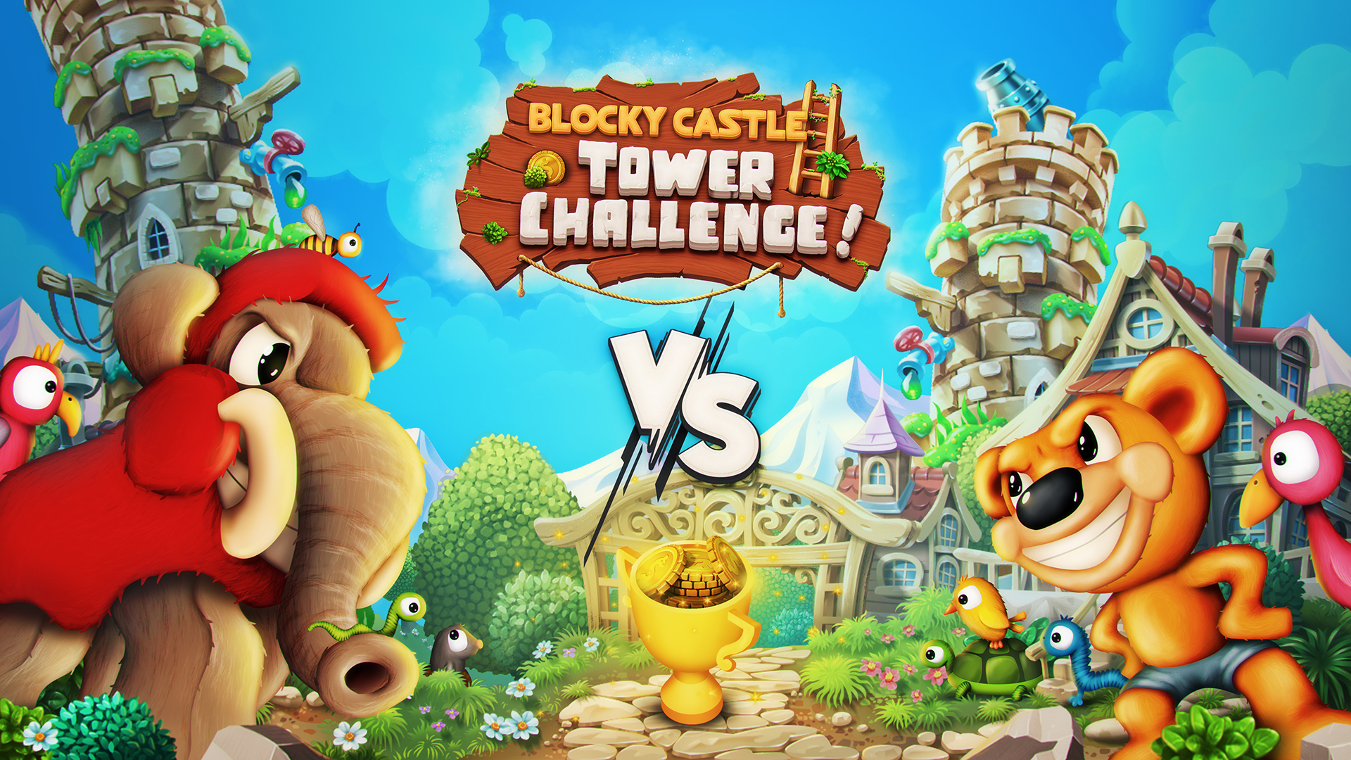 Blocky Castle: Tower Challenge
