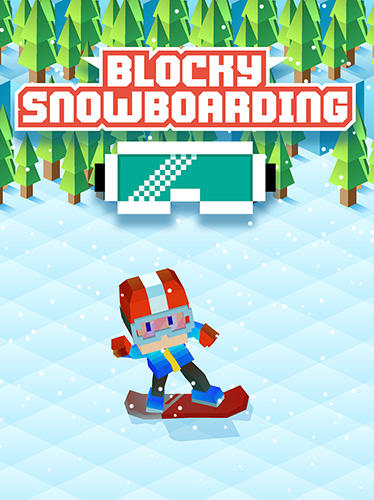 Descargar Blocky snowboarding gratis para Android.