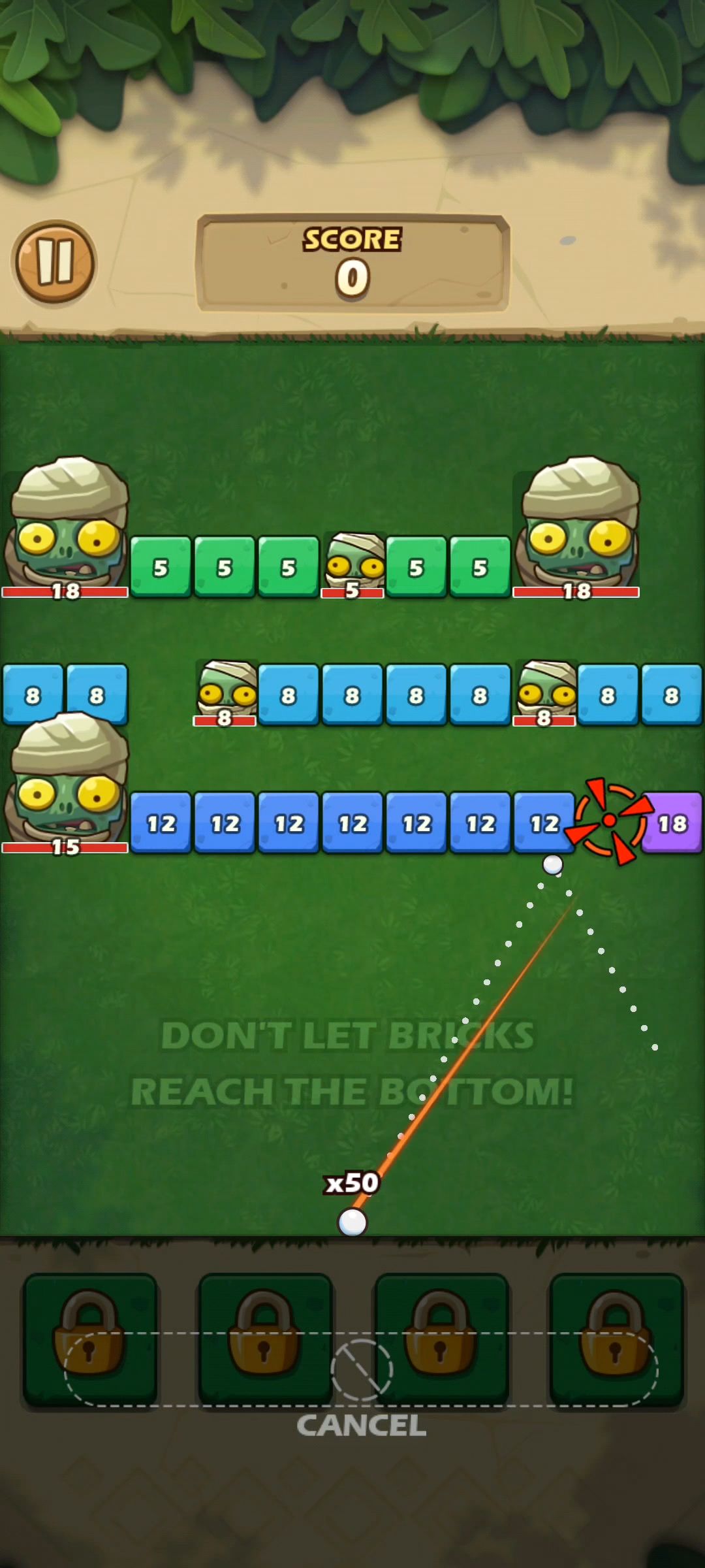 Descargar Breaker Fun 2: Zombie Brick gratis para Android.