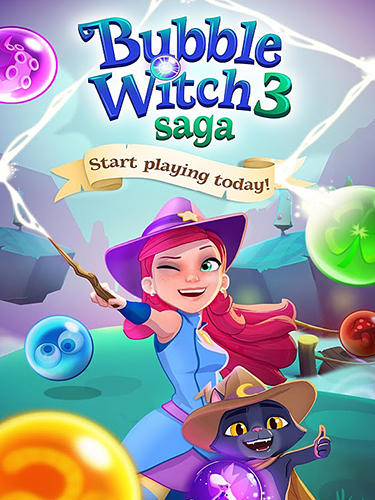 Descargar Bubble witch 3 saga gratis para Android.
