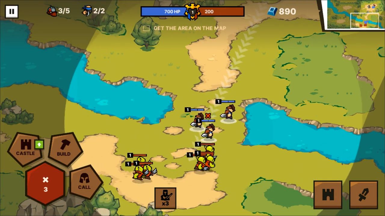 Descargar Castlelands - real-time classic RTS strategy game gratis para Android.