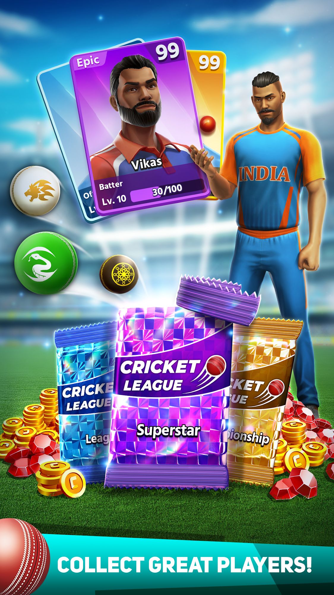 Descargar Cricket League gratis para Android.