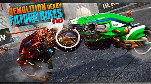 Descargar Demolition derby future bike wars gratis para Android.