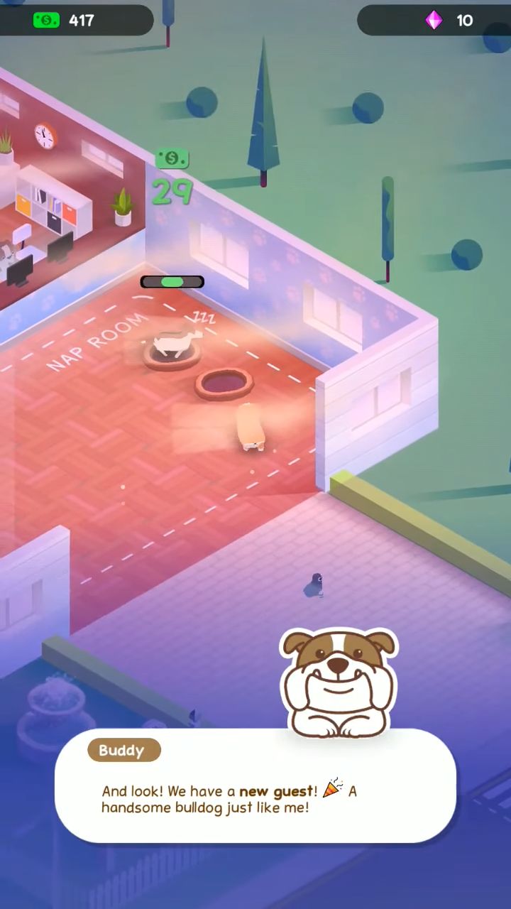 Descargar Dog Hotel Tycoon gratis para Android.
