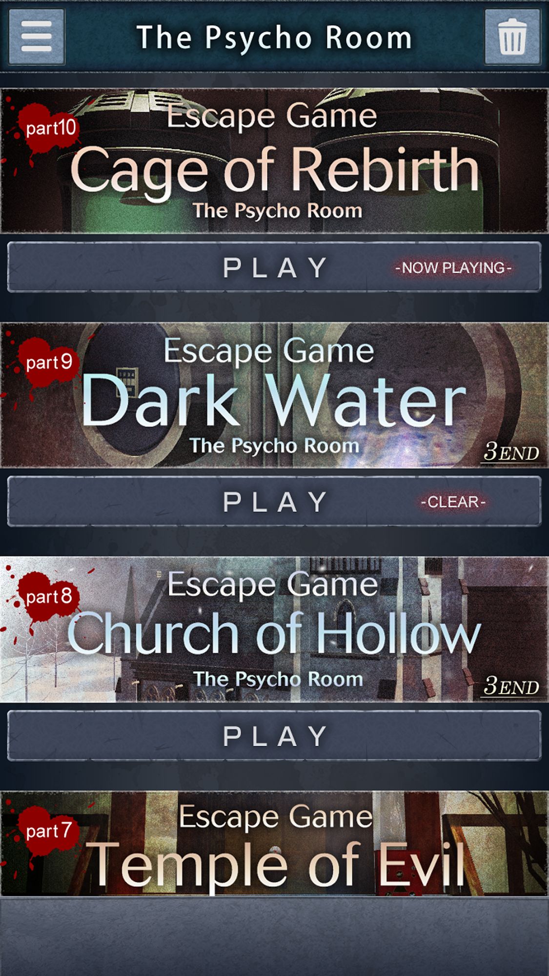 Descargar Escape Game - The Psycho Room gratis para Android.