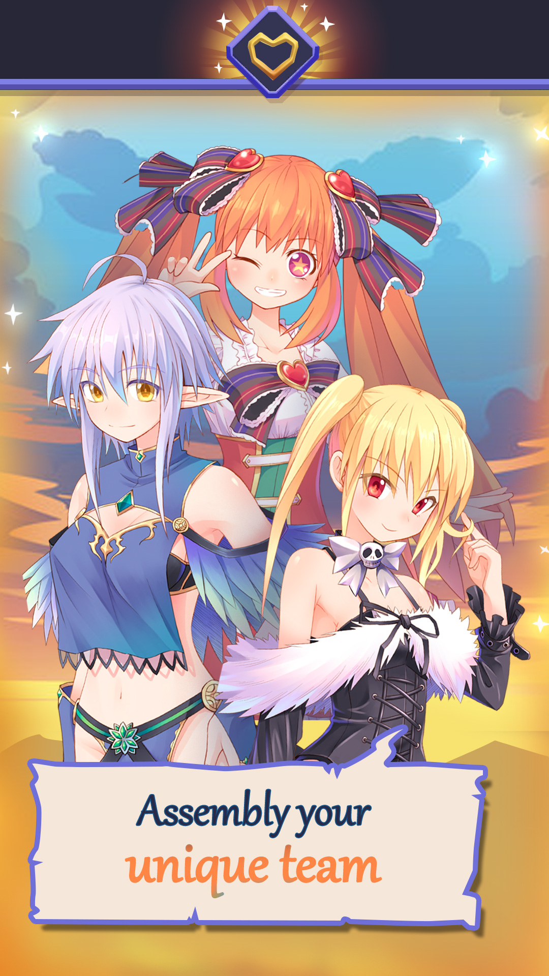 Descargar Fantasy town: Anime girls story gratis para Android.