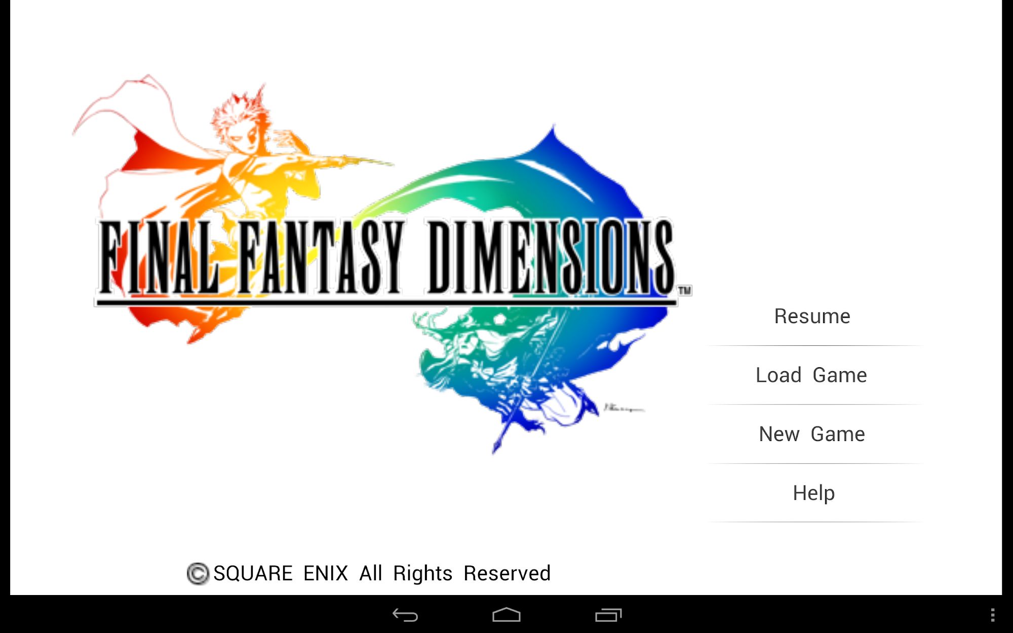 Descargar FINAL FANTASY DIMENSIONS gratis para Android.