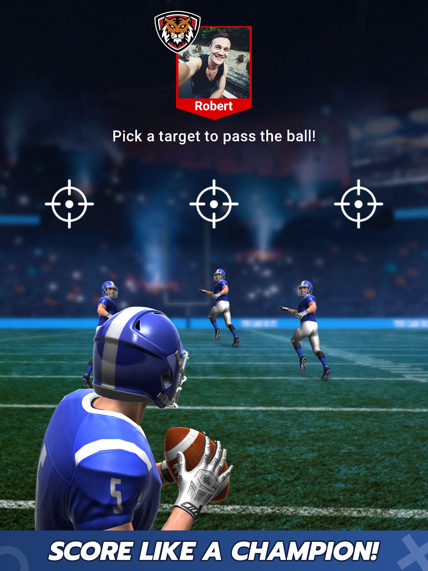 Descargar Football Battle - Touchdown! gratis para Android.