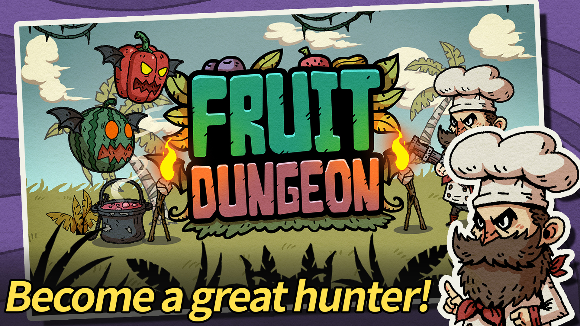Descargar Fruit Dungeon - Casual Shooting Game gratis para Android A.n.d.r.o.i.d. .5...0. .a.n.d. .m.o.r.e.
