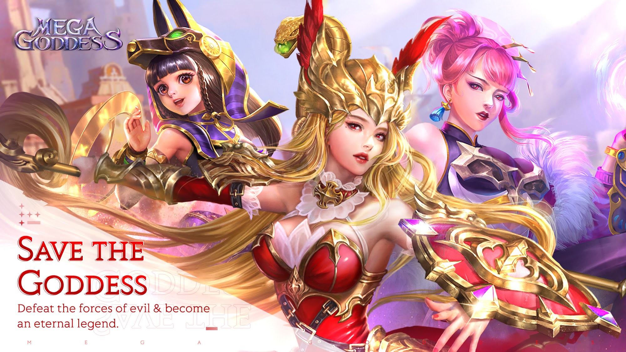 Descargar Mega Goddess: Eternal War gratis para Android.