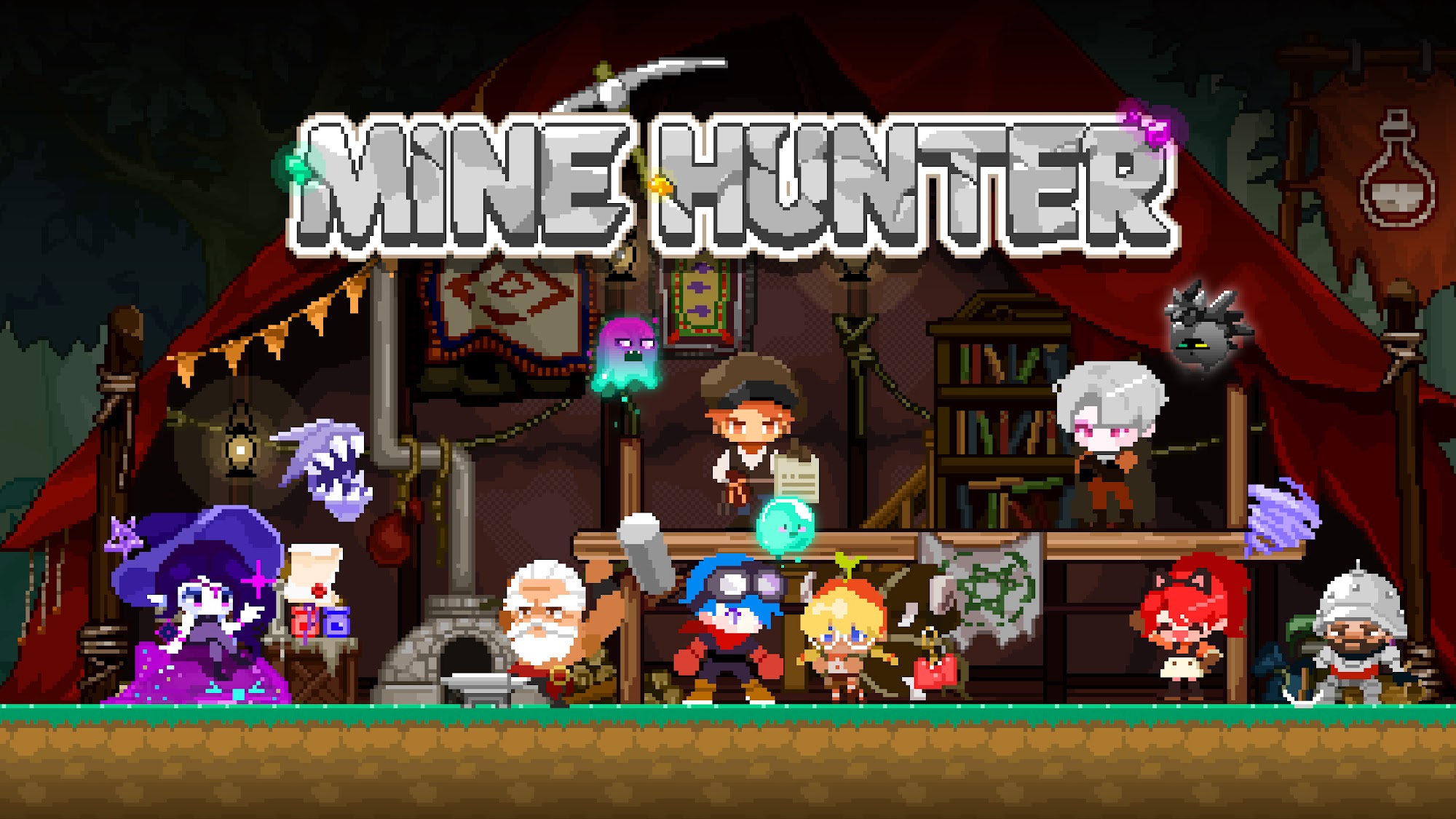 Descargar Mine Hunter: Pixel Rogue RPG gratis para Android.