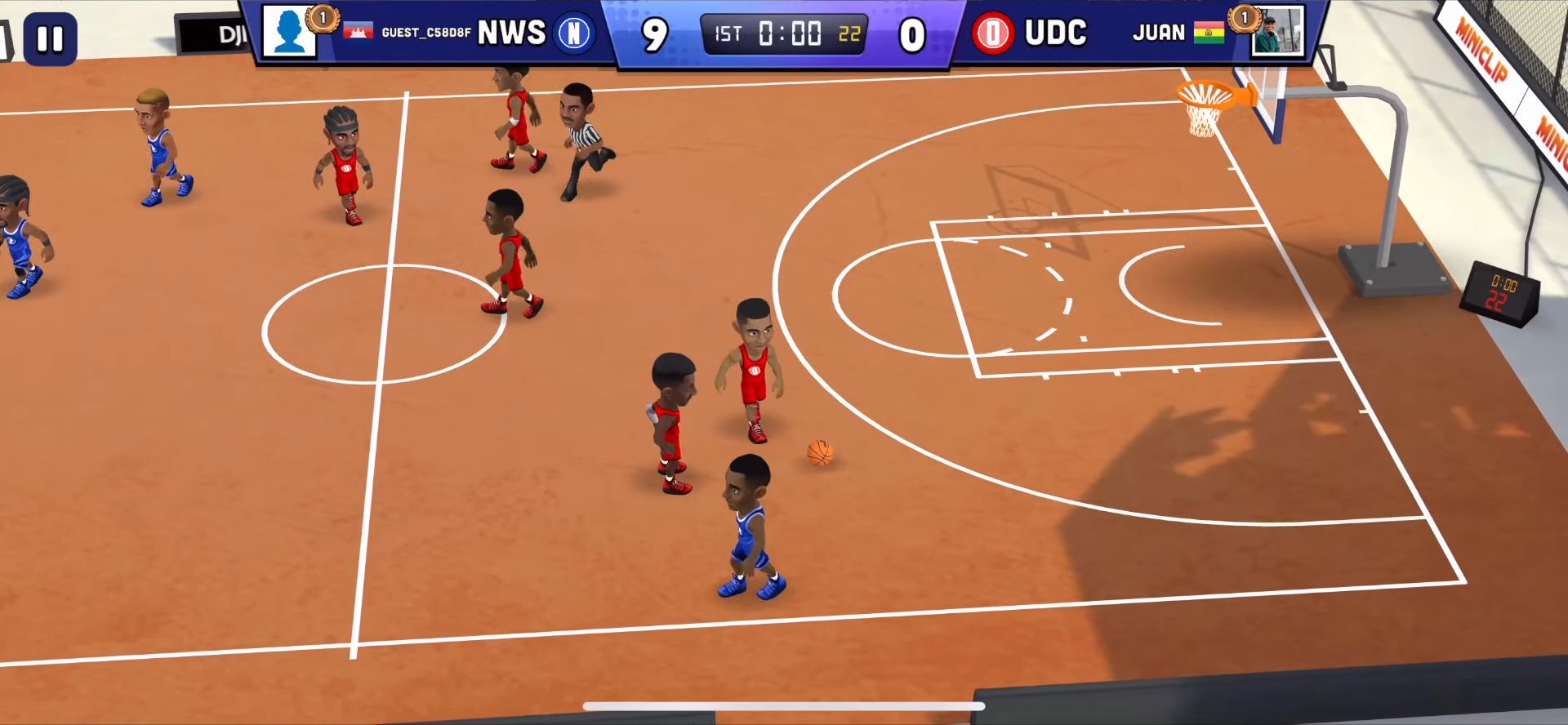 Descargar Mini Basketball gratis para Android.