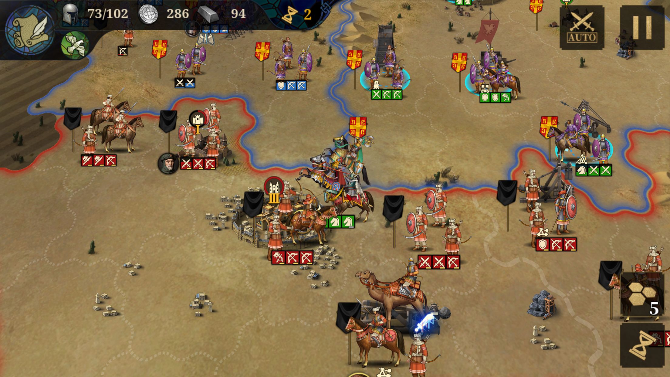 Descargar European War 7: Medieval gratis para Android.