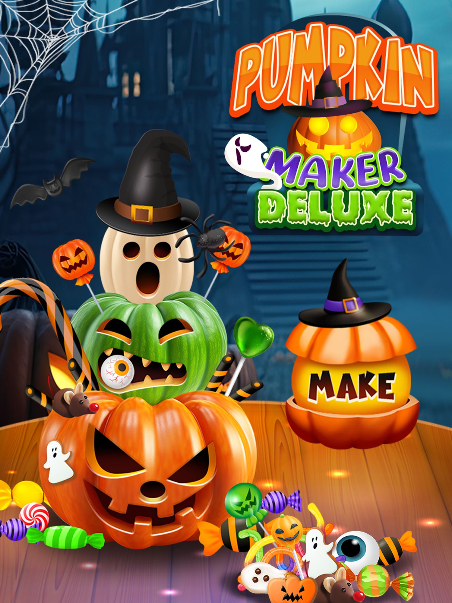Descargar Pumpkin Maker Halloween Fun gratis para Android.