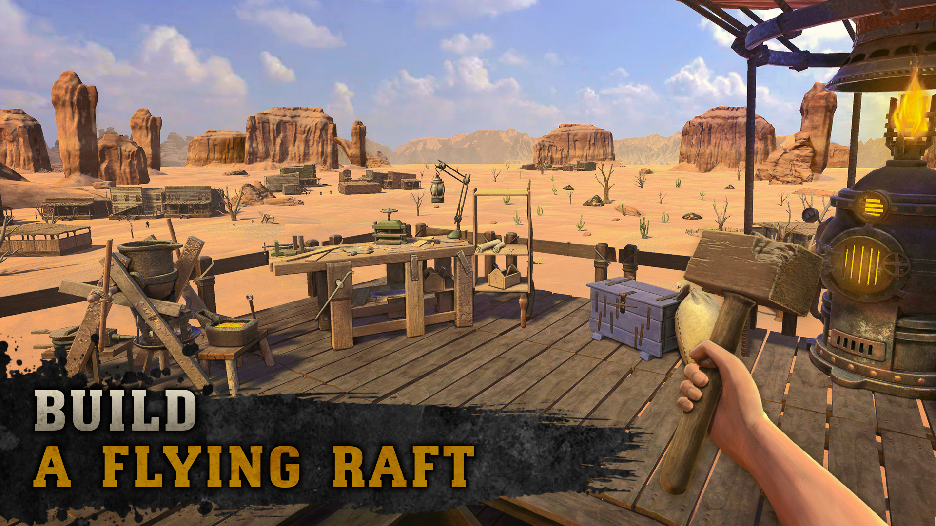 Descargar Raft Survival: Desert Nomad - Simulator gratis para Android.