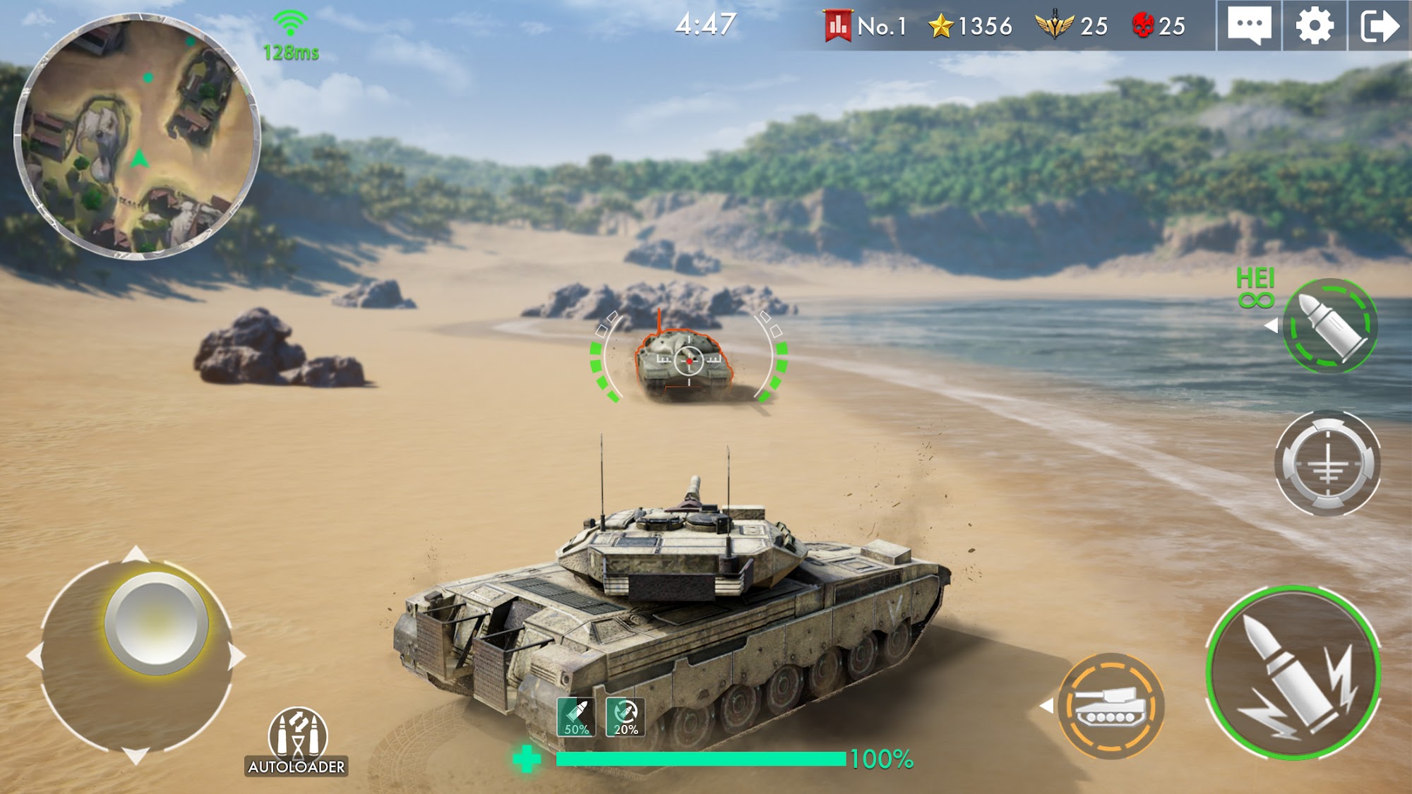 Descargar Tank Warfare: PvP Battle Game gratis para Android.