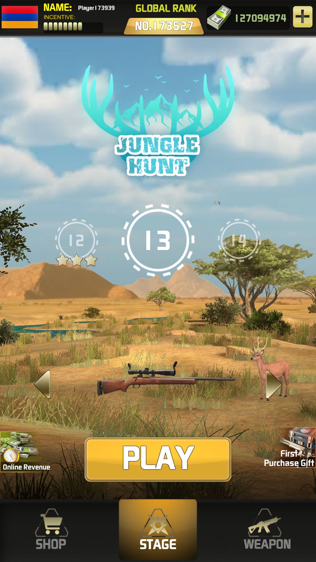 Descargar The Hunting World - 3D Wild Shooting Game gratis para Android.