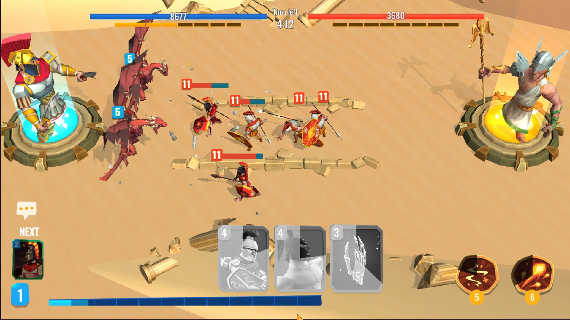 Descargar Trojan War 2: Clash Cards Game gratis para Android.