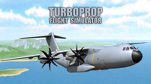 Turboprop flight simulator 3D