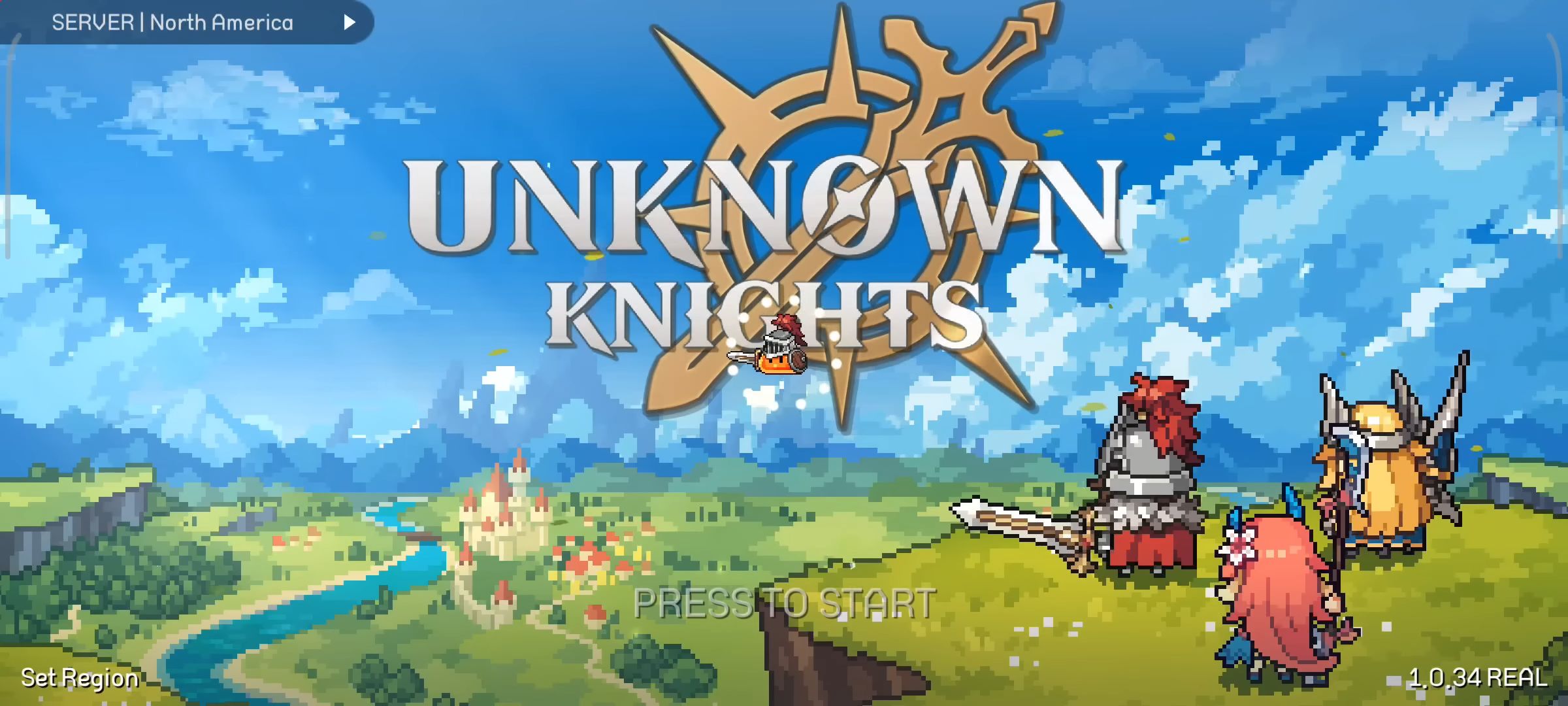 Descargar Unknown Knights: Pixel RPG gratis para Android.