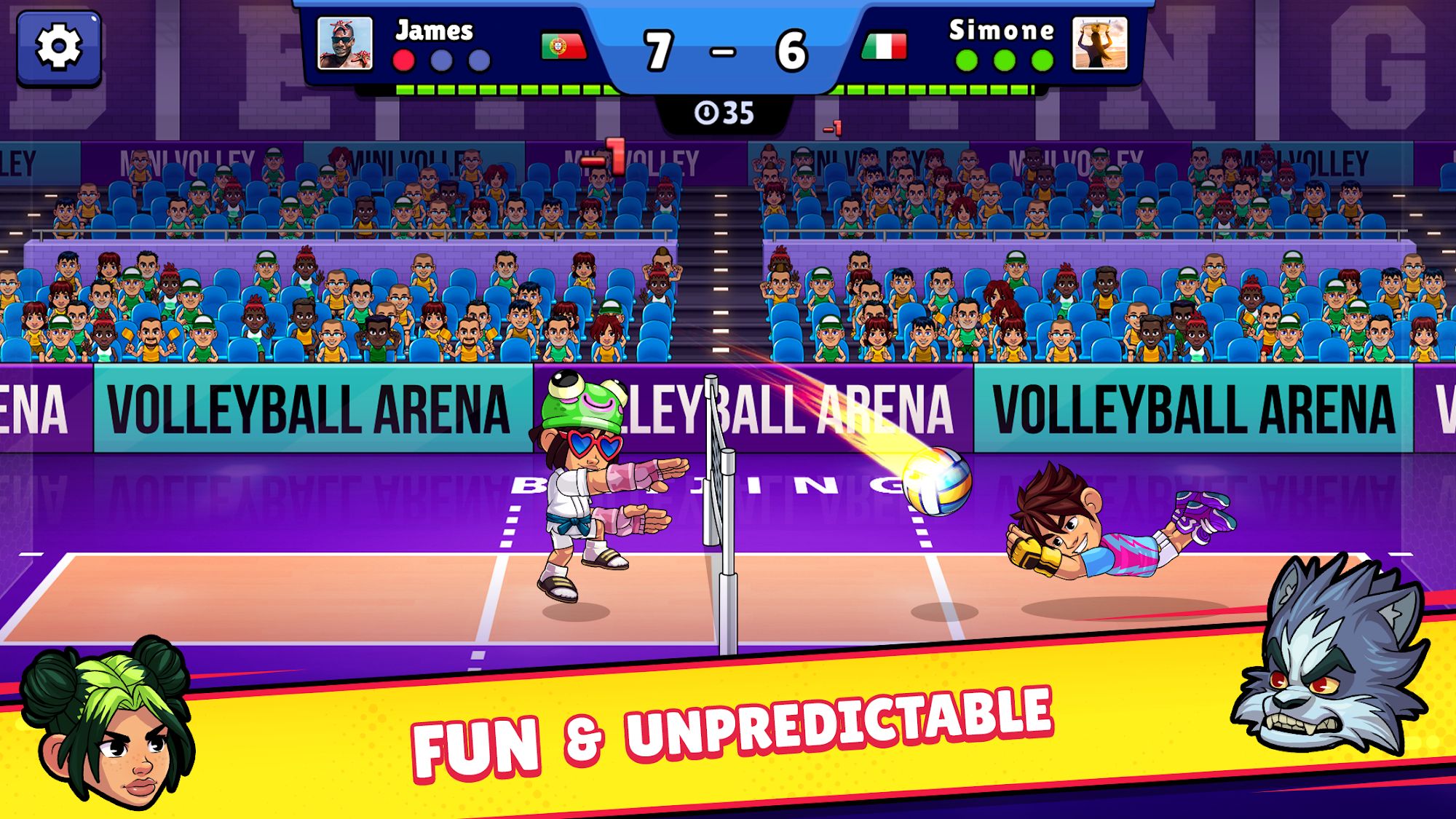 Descargar Volleyball Arena gratis para Android.