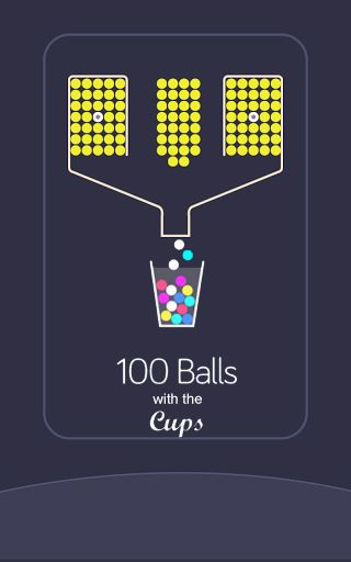100 bolas con copas 