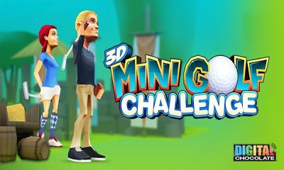 3D Desafio de mini golf 