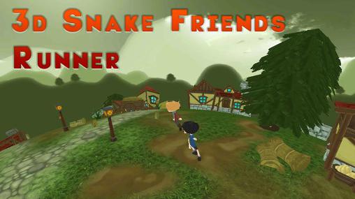 Serpiente 3d: Carrera con los amigos 