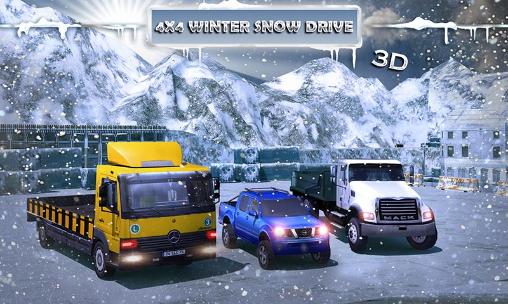 4x4 conducción invernal por la nieve