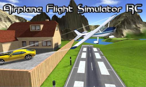 Simulador de vuelos en avión radio-controlado 