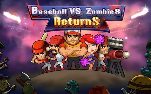 Regreso del béisbol contra los zombis