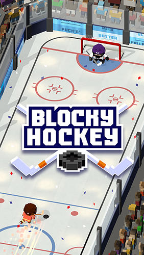 Descargar Hockey de bloques: Carrera de hielo  gratis para Android.