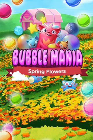 Caza de las burbujas: Flores de primavera