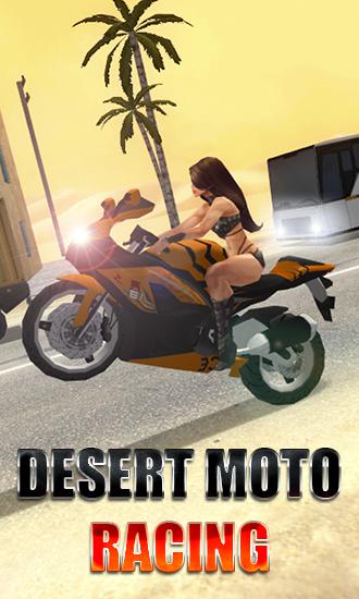 Carreras de moto en el desierto 