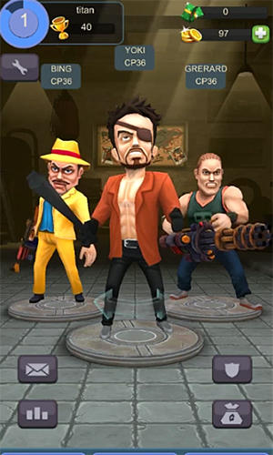 Gangster squad: Fighting game