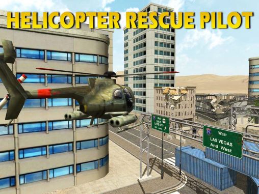 Piloto del helicóptero de rescate 3D
