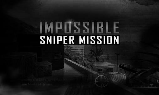 Misión imposible del francotirador 