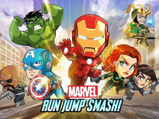 Descargar ¡Corre! ¡Salta! Marvel gratis para Android 4.2.2.
