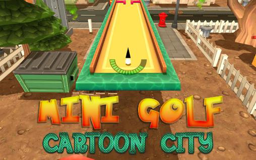 Mini-golf: Ciudad de dibujos animados