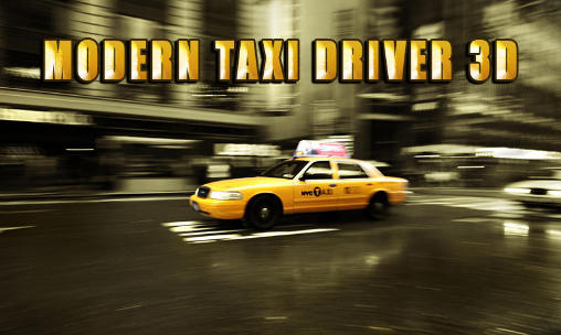 Simulador 3D de taxista moderno en la ciudad 