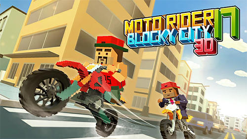 Descargar Piloto de moto 3D: Ciudad de bloques 17 gratis para Android.