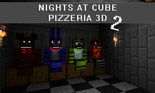 Descargar Noches en la pizzeria de cubos 3D 2  gratis para Android.