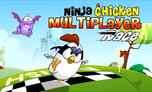Carrera de pollos ninja