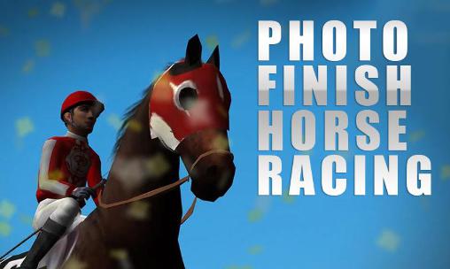 Foto finish: Carrera de caballos 