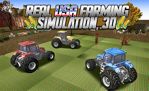 Simulador real de la agricultura en los Estados Unidos 3D