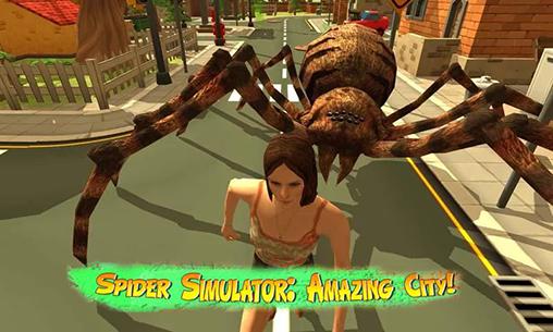 Simulador de araña: ¡Ciudad increíble!