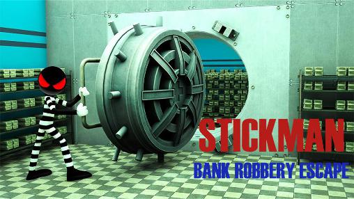 Stickman: Robo del banco y huida 