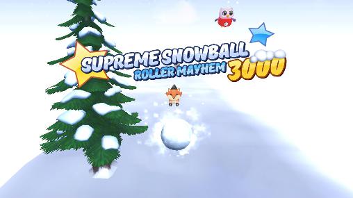 Descargar La más grande bola de nieve: Revuelo rodante 3000  gratis para Android.