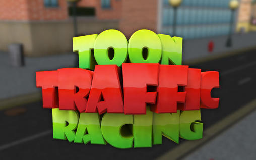 Carreras de velocidad de tráfico Toon